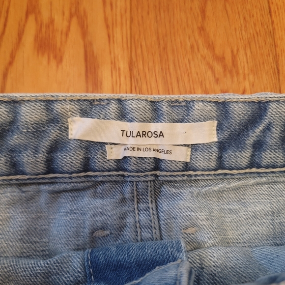 TULAROSA Denim Mini Skirt - Picture 2 of 3